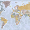 Planisphare-Weltkarte