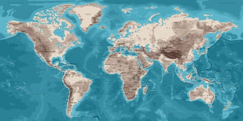 Weltkarte wanddekoration - Der absolute Vergleichssieger unserer Produkttester