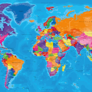 Weltkartenbild – Manarola
