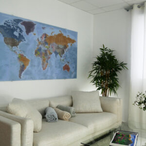 Transparenter Plexiglas®-Befestigungssatz